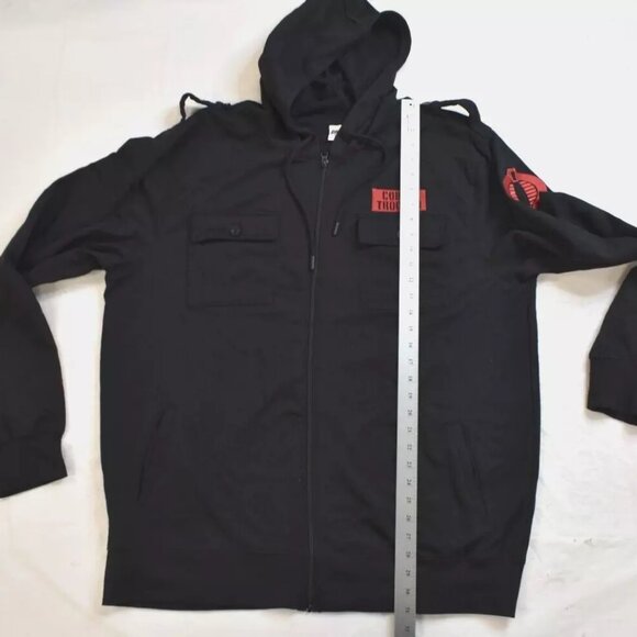 G.I. Joe Men's Cobra Trooper Military Style Full-Zip Hoodie New 2XL - Picture 8 of 12